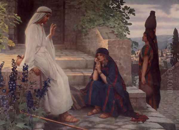Christ at Bethany - view 1