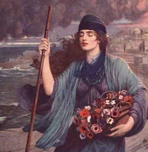 Nydia: Blind Girl of Pompeii