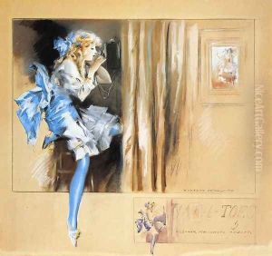 Tinsel toes by Everett Shinn