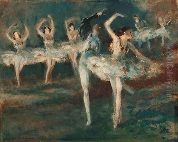 The Masked Dancer by Everett Shinn