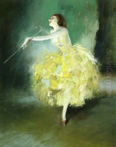 Vaudeville Dancer by Everett Shinn