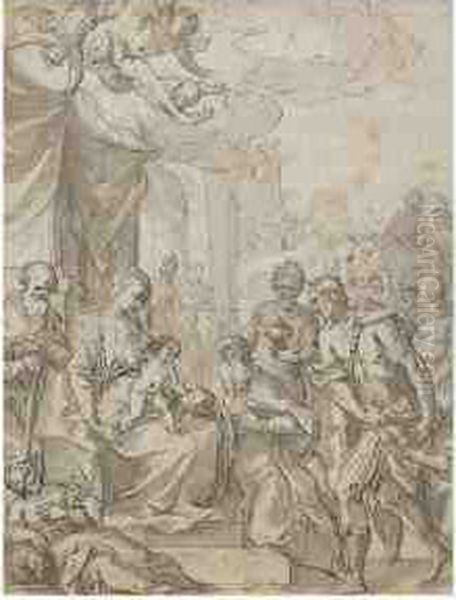 The Adoration Of The Magi - view 1