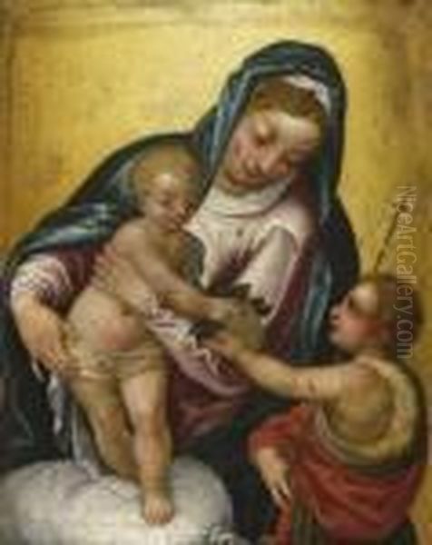 Maria Mit Dem Kind Und Dem Johannesknaben - view 1