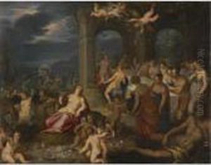 The Feast Of The Gods by Hans Rottenhammer