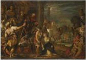 The Martyrdom Of Saint Justina Of Padua
