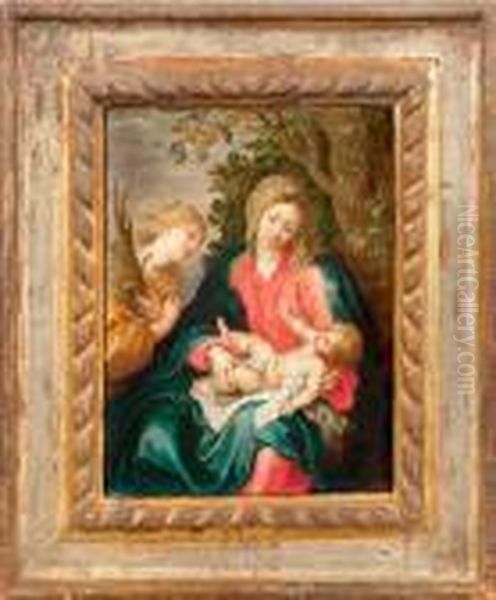 Hl. Maria Mit Kind Und Hl. Katharina - view 1