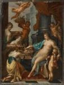 Die Herrschaft Der Venus by Hans Rottenhammer