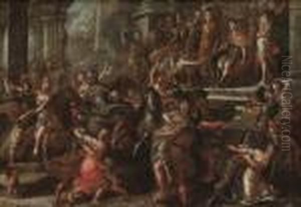 The Rape Of The Sabines - view 1