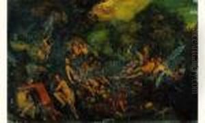 Bacchanale by Hans Rottenhammer