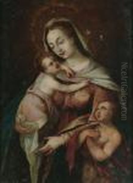The Madonna And Child With The Young Saint John The Baptist - view 1