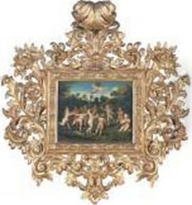 Dancing Amoretti Dressed As The Gods