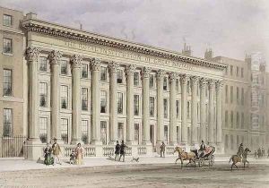 The Royal Institution of Great Britain, Albemarle Street, c.1838 by Thomas Hosmer Shepherd