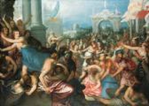 The Rape Of The Sabines - view 1