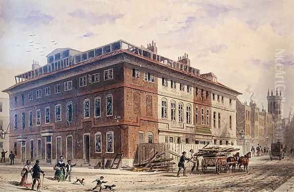 Old House in New Street Square, South East Front - view 1