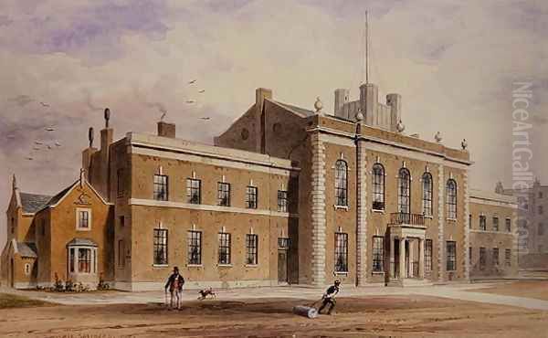 Royal Artillery House, Finsbury Square, 1851 - view 1