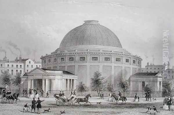 Wylds Monster Globe, c.1851 - view 1