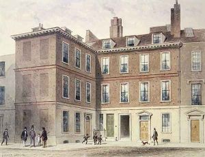 Judge Jeffreys House, 1853 by Thomas Hosmer Shepherd
