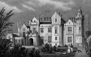 View of Abbotsford by Thomas Hosmer Shepherd
