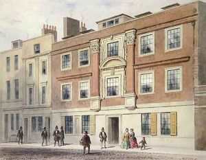 Winchester Street, 1850 by Thomas Hosmer Shepherd