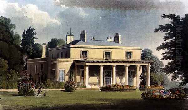 Wimbledon Park, from R. Ackermanns 1764-1834 Repository of Arts, 1823 - view 1