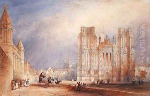 Wells Cathedral by Thomas Hosmer Shepherd