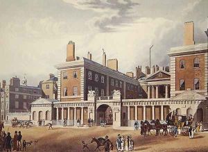View of the Admiralty, 1818 by Thomas Hosmer Shepherd