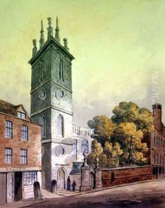St. Mary Somerset by Thomas Hosmer Shepherd
