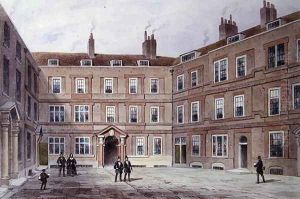 The College of Advocates, Doctors Commons, 1854 by Thomas Hosmer Shepherd