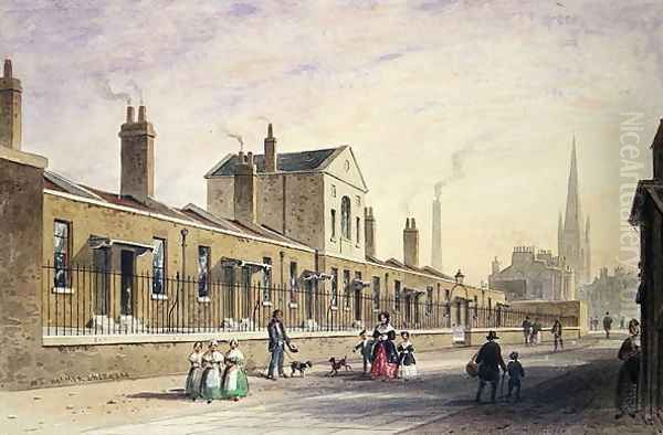 Palmers Alms Houses, Tothill Fields - view 1