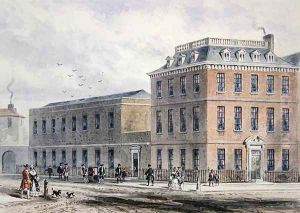 View of Soho Square and Carlisle House