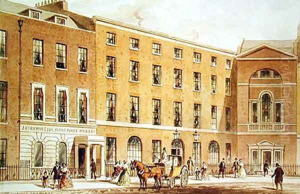 East Side of Soho Square, Looking South - view 1