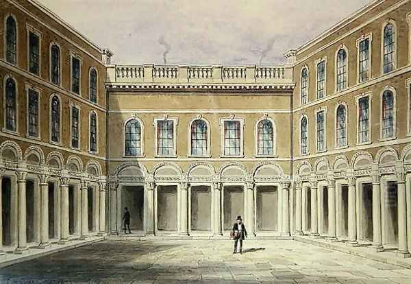The Inner Court of Drapers Hall, 1854 - view 1