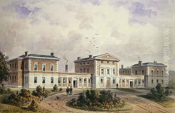 Fever Hospital, Liverpool Road, 1849 - view 1