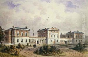 Fever Hospital, Liverpool Road, 1849