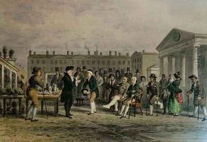 The Quack Doctor, 1857 by Thomas Hosmer Shepherd
