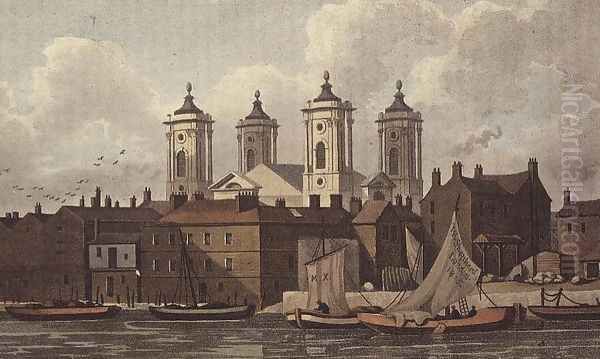 St. Johns Church Westminster, 1815 - view 1