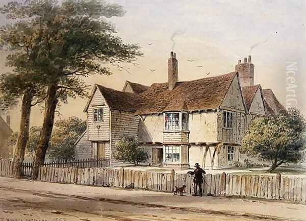 The Rectorial House, Newington Butts, 1852 - view 1