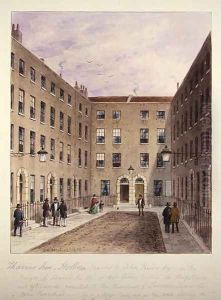 Travies Inn, Holborn, 1858 by Thomas Hosmer Shepherd
