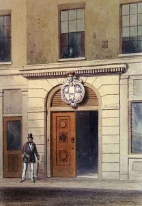 The Entrance to Tallow Chandlers Hall, 19th