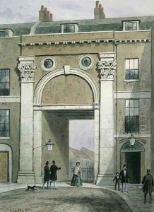Gateway to the River, Essex Street, 1857
