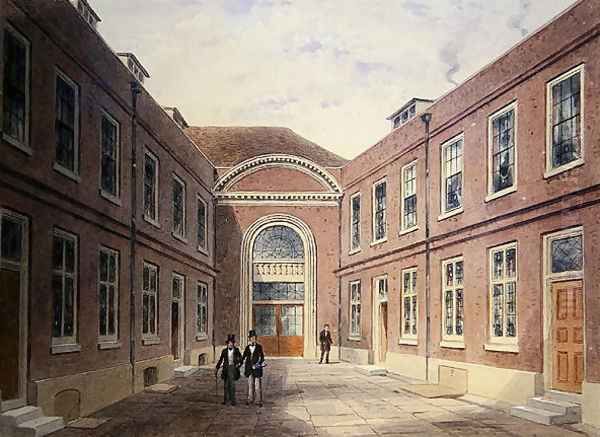 The Inner Court of Girdlers Hall Basinghall Street, 1853 - view 1