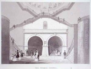 The Thames Tunnel, c.1851-55