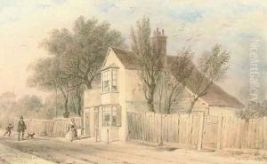 Roseland Cottage, Cromwell Lane, South Kensington by Thomas Hosmer Shepherd