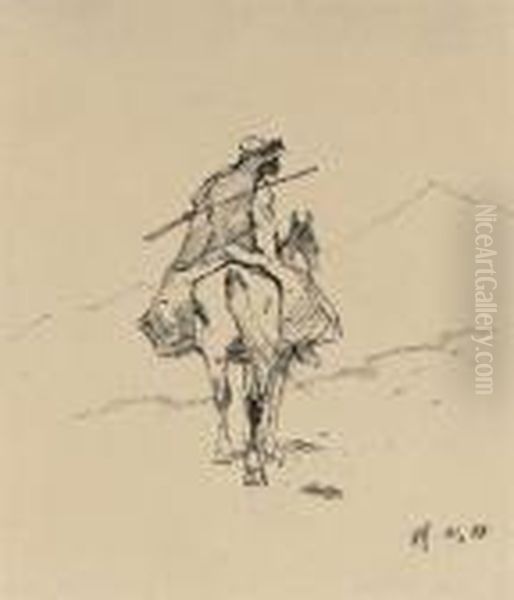 A Caucasian Rider - view 1