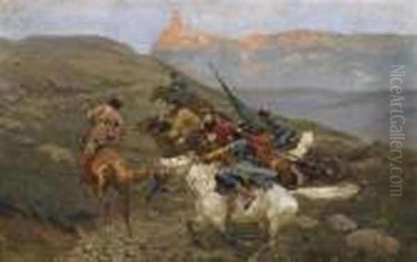 Circassian Riders - view 1