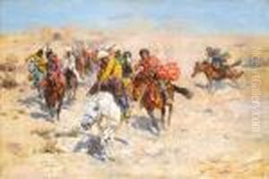 The Charge Before The Gates Of Khiva
