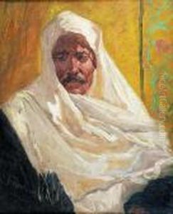 Arabski Szejk by Franz Roubaud