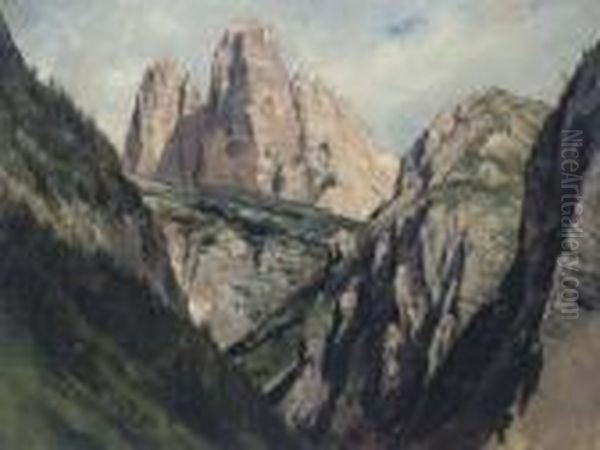 A Mountain Pass - view 1