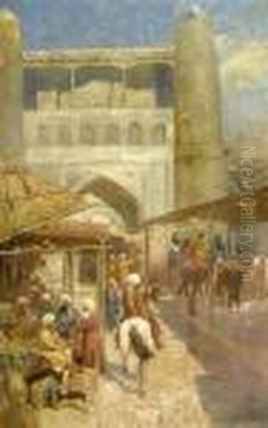 View Of A Town On The Silk Route. - view 1