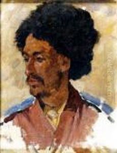 Portrait D'homme Russe by Franz Roubaud